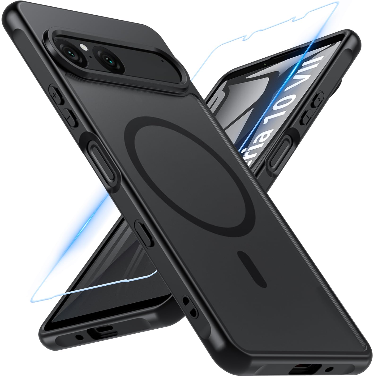 Amazon.co.jp: For Sony Xperia 10 Vii/Viii ケース ガラスフィルム
